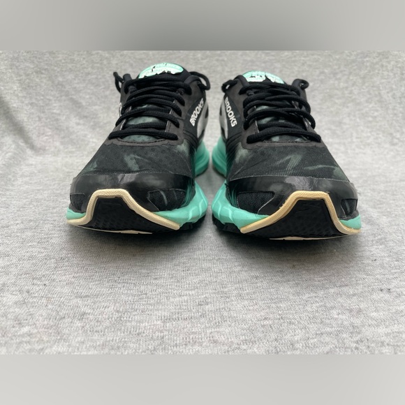 Brooks Womens Launch 3 1202061B071 Black Mint Green Running Shoes Size 8.5 - Picture 5 of 15